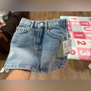 H&M toddler skirt NWT